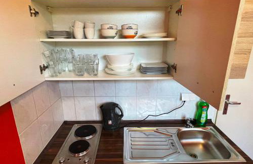 FEWO2-1 Zim Apart-5 Bett-Küche-Dusche WC-Parkplatz - Foto 5