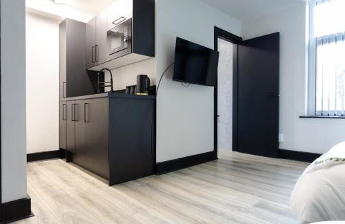 The City Studio Apartments Cardiff City Centre 1BR 10 Min Walk to Centre - Foto 10