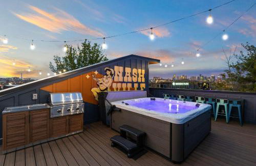 Twin Homes Hot Tub Rooftop Game Zone at Nashville - Foto 8