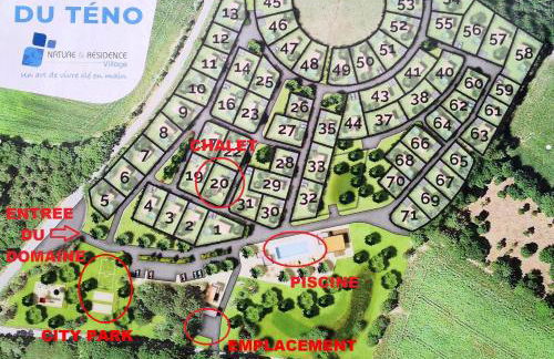 Chalet 3 chambres dans un domaine privé avec piscine chauffée et city park - Foto 21