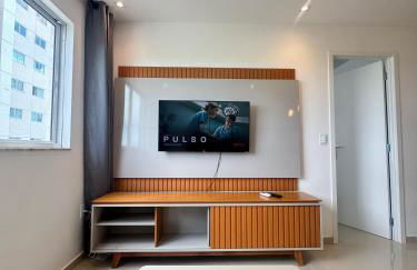 AP completo próx ao Shopping com piscina, garagem e ar - Foto 6