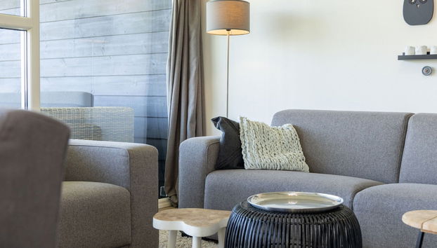 Modern Chalet Near Lake Sneek - Foto 5, Zona de estar