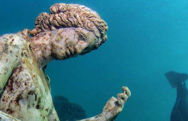 Snorkeling nel parco archeologico sommerso di Baia - Foto 3