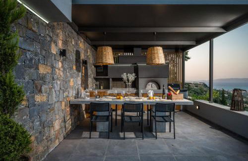 Eunoia Blue Villa Heraklion Crete, Sea View, Private Pool, Prassas, Karteros - Foto 18