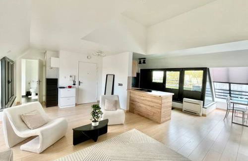 Penthouse 90m2 Terrace Parking 10m Paris Center - Foto 8