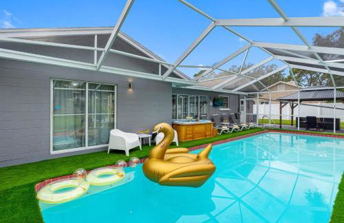 Pool Hot Tub Massage Chair Free EV Charger 5 Mins to Beaches! - Foto 60