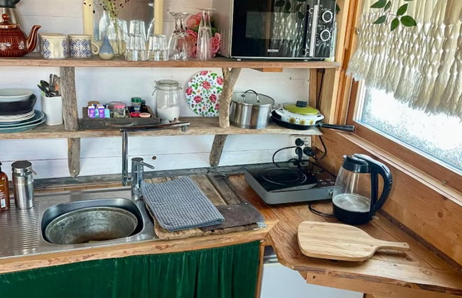 Romantic Cabin Right on the Lake With Fire Place - Foto 8