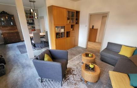 Apartments am Saalebogen mit Gartenterrasse, Grillkamin und freie Parkplätze - Foto 11