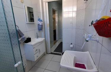 Studio Frente ao Mar Gonzaga - Foto 8