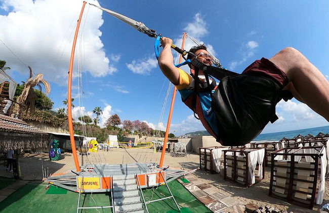 L'adrenalina è al suo apice con la fionda umana - Foto 3