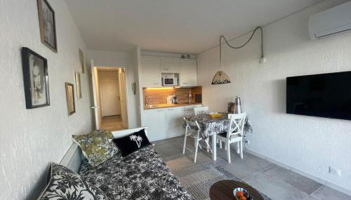 Studio with port view terrace with AC - Foto 4