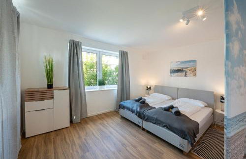 Captain's Nest - Stilvoll und modern, zentral in Hafennähe, inkl 2 Parkmöglichkeiten, 4 Schlafbereiche, 2 WCs, Arbeitsplatz, kleiner Balkon - Foto 6