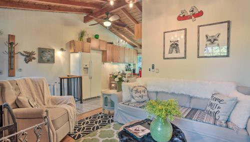 1 Mi to Lake Gregory Boho Crestline Cabin - Foto 4