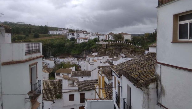Vistas do povoado durante o trajeto