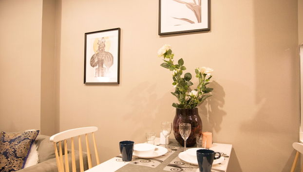 Servicio de comidas en la habitación