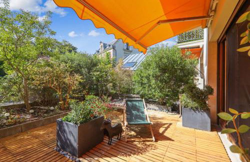 Charmant Appart, terrasse verdoyante, proche Paris - Foto 13