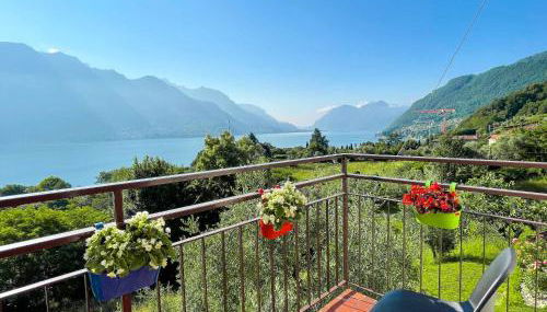 Appartamento Tivano, balcone con vista lago - Foto 5