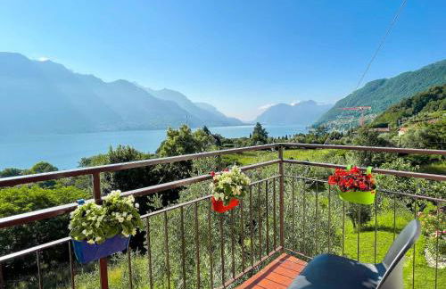 Appartamento Tivano, balcone con vista lago - Foto 5