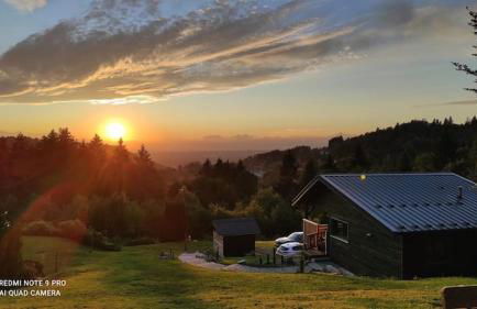 Chalet neuf avec jacuzzi privé, vue imprenable sur Massif des Vosges - Foto 15