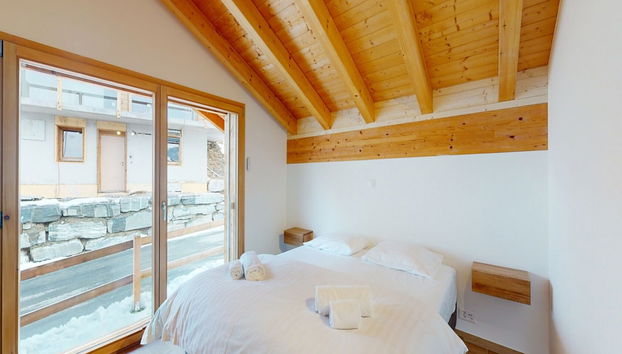 Cozy Chalet Amidst Valley With Balcony - Foto 5, Habitación