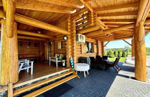 Dom Wakacyjny Złoto Północy na wyłączność, parking, plac zabaw, tarasy - Foto 17