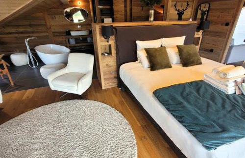 Chalet 5* aux Gets: Luxe, jacuzzi, sauna, chiens admis - FR-1-598-19 - Foto 3