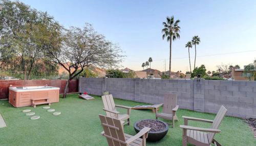 Epic 6BR with Pool, Spa and Fire Pit - Walk to Trails - Foto 3, sunbed