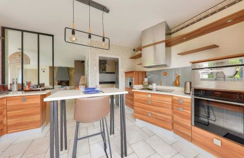 Maison de pierre pour 8 avec beau jardin - Foto 9