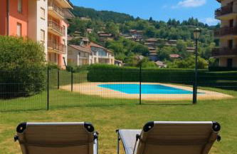 Appartement avec piscine & jardin pied de la télécabine - Photo 14