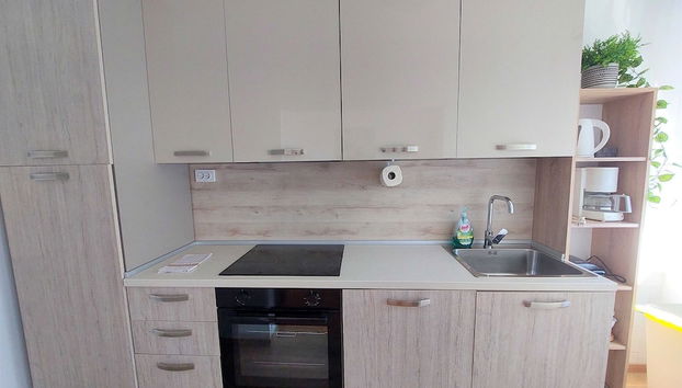 Sea View Crikvenica Apartment With Balcony and Free Wifi - Foto 5, Cocina privada