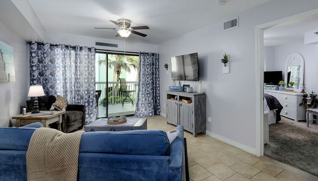 Harbour Place 102- Gulf-front Pool hot tub - Foto 4, Habitación