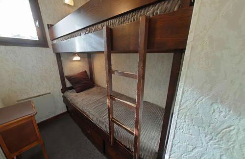 Studio cabine 4 pers. au pied des pistes avec parking - FR-1-241-227 - Foto 12