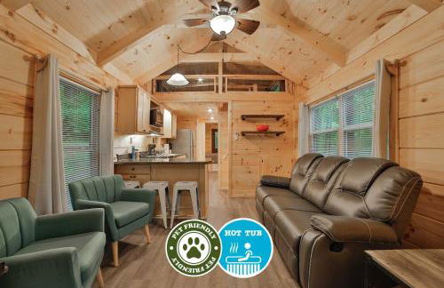 Stefan Cabin Nature-nested Tiny Home Hot Tub - Foto 2