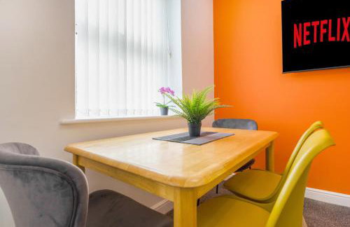 NEW! Stylish 5-Bed Apartment in Stockton-on-tees by Stay With Us, Perfect for Contractors & Large Groups, FREE Parking! - Foto 19