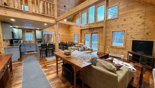 2S New log cabin in Bethlehem - privacy, firepit, great location! - Foto 2