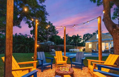 Heated Pool Grill Fire Pit & Cold Plunge Sleeps 8! - Foto 2