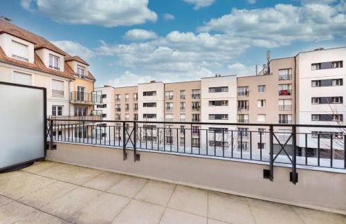 Refuge confortable - Terrasse - Gare Villiers à 2 min - Foto 4