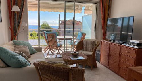 Résidence avec piscine, plage à 100 m, Cannes et Juan les Pins à 5 min, WiFi - Foto 3