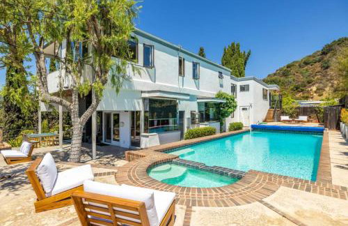 Hilltop Designer Midcentury Modern 4BR Pool HotTub - Foto 44