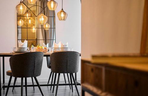 Park Avenue - Design Apartment Friesenstraße - 4 Pers - WLAN - Netflix - 65 Zoll TV - Foto 16