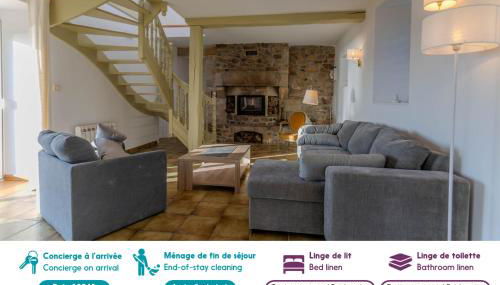 Maison pour 7 - Superbe vue mer depuis le jardin - Foto 3