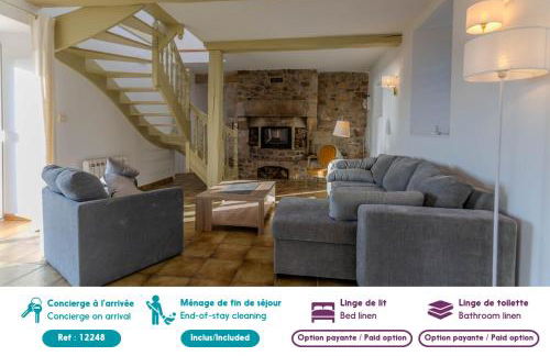 Maison pour 7 - Superbe vue mer depuis le jardin - Foto 3