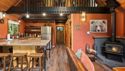 Luna's A-Frame - River & Spa - Foto 4