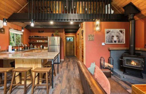 Luna's A-Frame - River & Spa - Foto 4