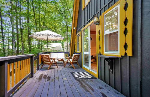 Relaxing A-Frame with Hot Tub and Lake Access - Foto 29