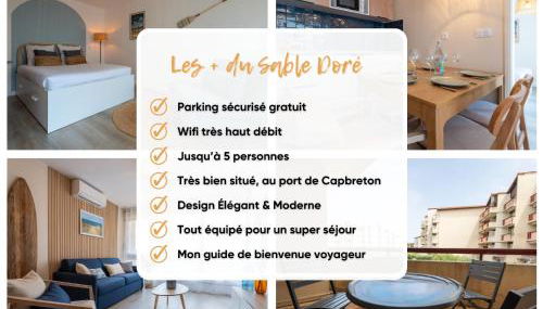 Le Sable Doré - Piscine et parking - Foto 2