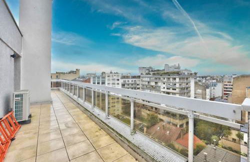 Splendide terrasse avec vue Tour Eiffel - Foto 13