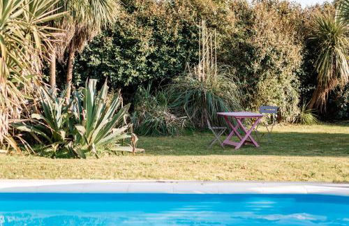 Tipoz'Immo - Belle Bretagne piscine chauffée - proche de la mer - wifi inclus - linge inclus et lits faits - jardin clos - animaux bienvenus - proche des commerces et des attractions touristiques - Foto 13