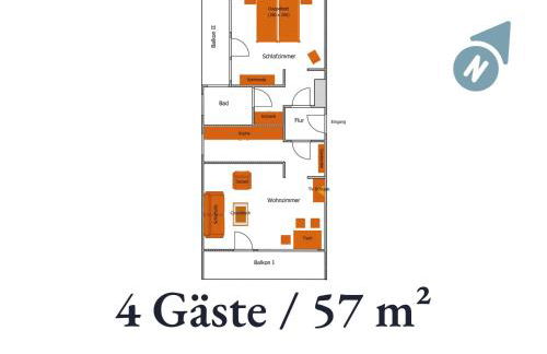 Ferienhaus Petra - Großzügige Ferienwohnungen in bester Bodenseelage l 1 Minute zum Bodensee l 7 Ferienwohnungen l Vollausgestattete Küchen l Gratis-WLAN l Gratis Parkplätze l Mitten auf der Mettnau - Photo 37