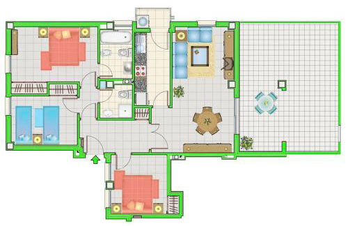 Piso bajo 3 habitaciones 2 baños y gran terraza - Foto 4